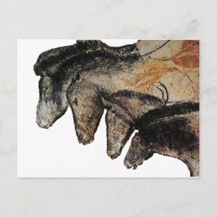 Chauvethorses Grotte Chauvet, Ardèche, France Postcard