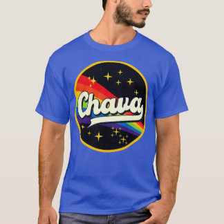 Chava Rainbow In Space Vintage Style T-Shirt