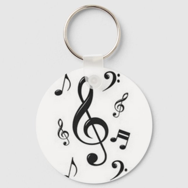 Chaveiro claves musicais keychain (Front)