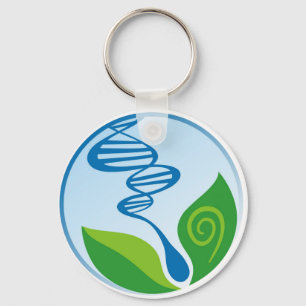 Chaveiro com símbolo da biologia keychain
