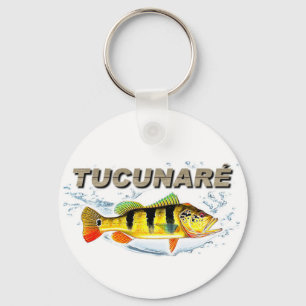 Chaveiro de Pesca - Peixe Tucunaré Keychain