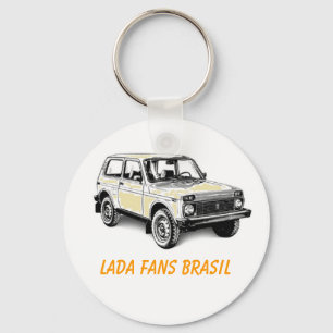 CHAVEIRO LADA FANS BRAZIL KEYCHAIN