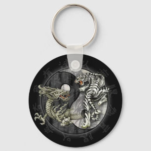 Chaveiro Tigre and Dração Keychain
