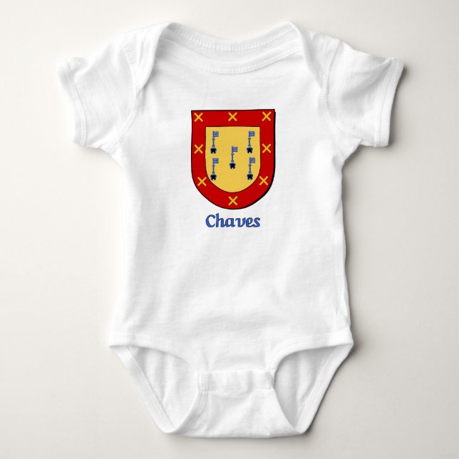 Chaves Family Shield Infant Creeper (Front)