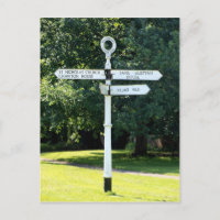 Chawton Signpost Hampshire