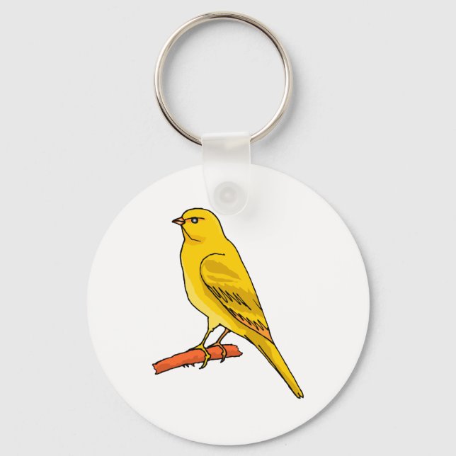 Chaz Canary Keychain (Front)