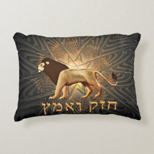 Chazak Ve'ematz Decorative Pillow