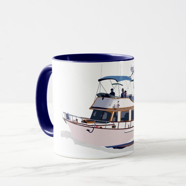 CHB DIESEL TRAWLER MUG (Front Left)