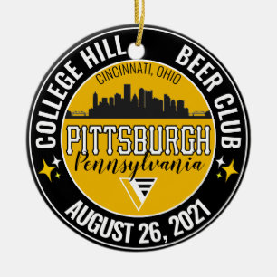 CHBC Pittsburgh Ceramic Ornament
