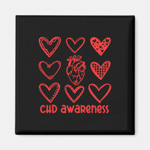 Chd Awareness Anatomical Heart Disease Awareness W Magnet