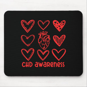 Chd Awareness Anatomical Heart Disease Awareness W Mouse Pad