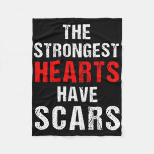 Chd Awareness Quotes About Congenital Heart Diseas Fleece Blanket