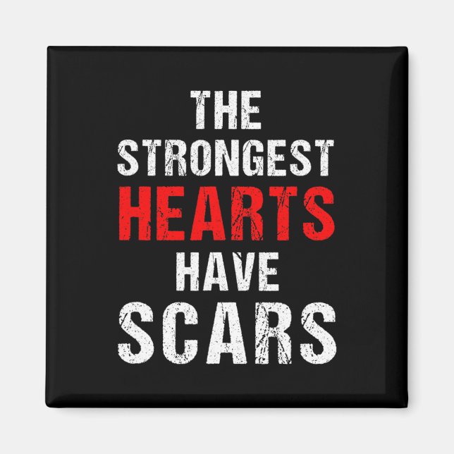 Chd Awareness Quotes About Congenital Heart Diseas Magnet (Front)