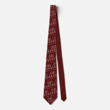CHD Awareness Red Heartbeat Neck Tie