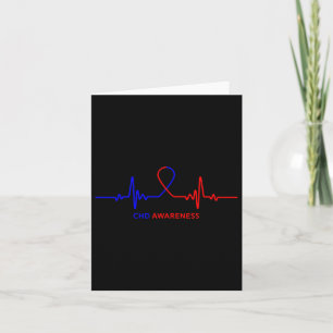 Chd Awareness Shirts - Congenital Heart Disease Ch Card
