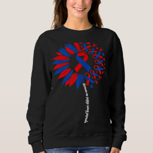 CHD Congenital Heart Defect Awareness Month For Ki Sweatshirt