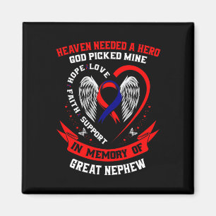 Chd Heart Disease Awareness In Memory Of Great Nep Magnet