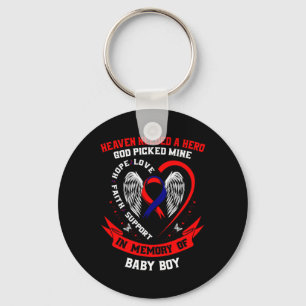 Chd Heart Disease Awareness In Memory Of Son By  Keychain