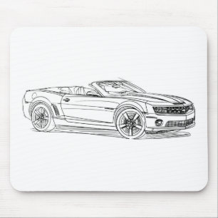 Che Camaro Convert 2011 Mouse Pad