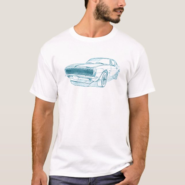 Che Camaro RS 1967 T-Shirt (Front)