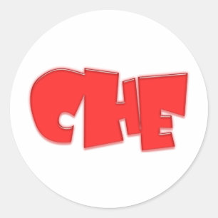Che cool design! classic round sticker