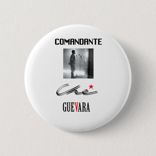 Che Guevara 2 Inch Round Button (Front)