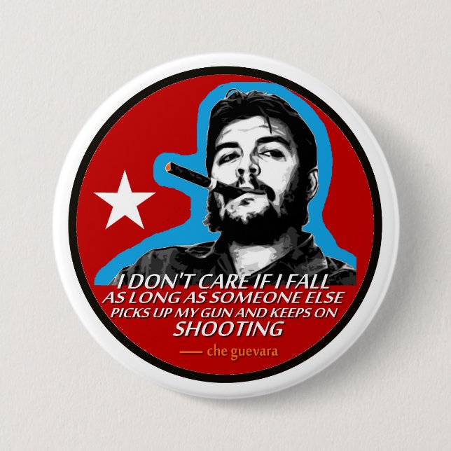 Che Guevara 3 Inch Round Button (Front)