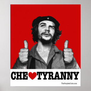Che Guevara - affiche de tyrannie de coeur de Che