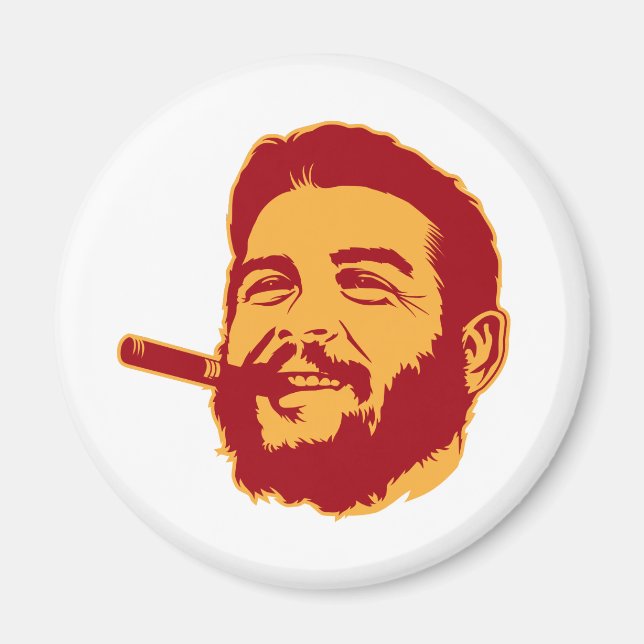 Che Guevara avec aimant Portrait Cigar (Devant)