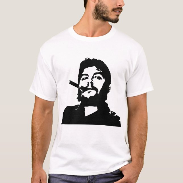 Che Guevara, Comandante, Revolution, Cuba, Havana T-Shirt (Front)