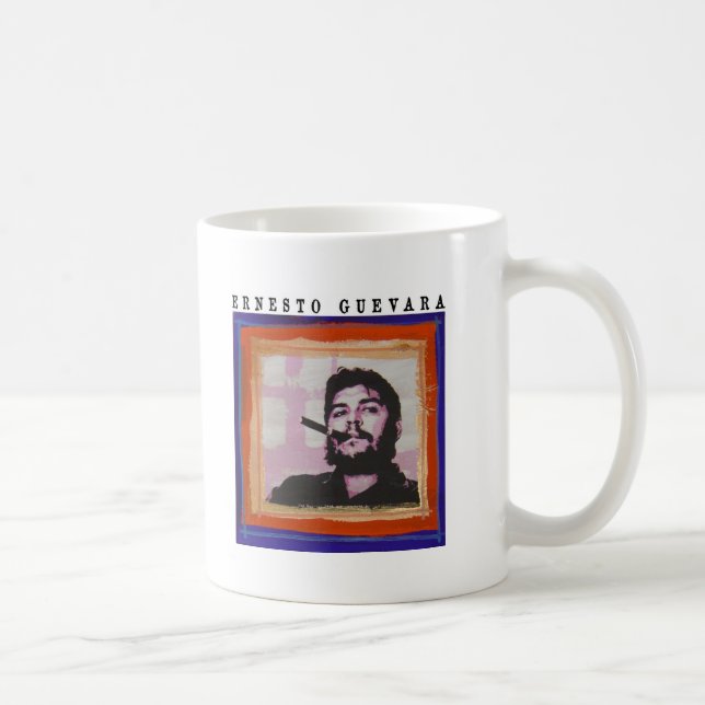 Che Guevara Paint Coffee Mug (Right)