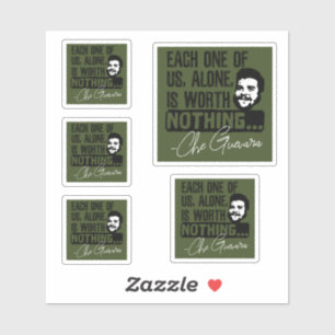 Che Guevara Quote - Each Alone Worth Nothing
