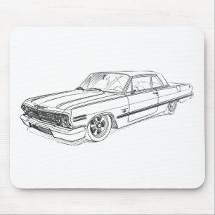 Che Impala 1963 Mouse Pad