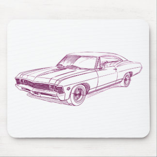 Che Impala 1967 Mouse Pad