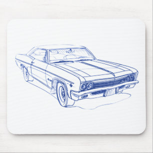 Che Impala 1969 Mouse Pad