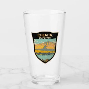 Cheaha State Park Alabama Badge Glass