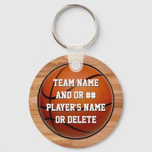 Cheap Basketball Gifts for Kids, Personalized Keychain