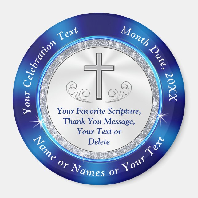 Cheap Beautiful, Christian Souvenirs, Christian Magnet (Front)