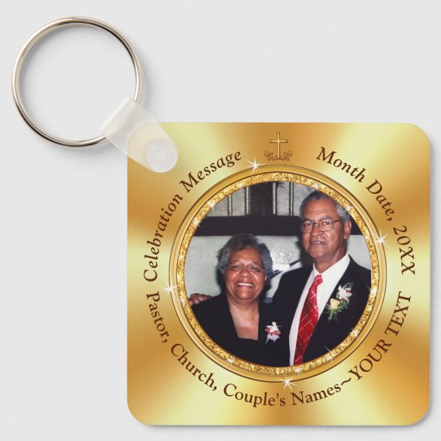 Cheap Christian, Personalized Photo Party Favours, Keychain (Front)