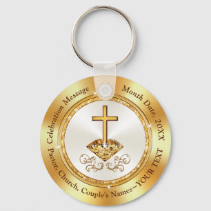 Cheap, Church Anniversary Party Favors,  Keychain