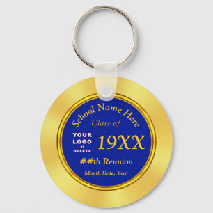 Cheap Class Reunion Souvenirs, Logo, Text, Colours Keychain