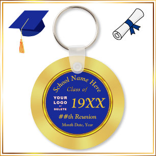 Cheap Class Reunion Souvenirs, Logo, Text, Colours Keychain
