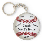 Cheap Gifts for Coaches Custom Baseball Keychains