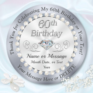 Cheap, Party Favours for 60th Birthday Female, Magnet
