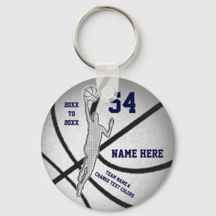 Cheap, Personalized Basketball Party Favours, BOYS Keychain