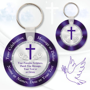 Cheap, Personalized Church Favours for Any Occasio Keychain