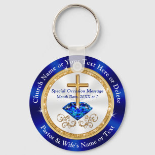 Cheap Personalized, Church Giveaway Ideas Keychain