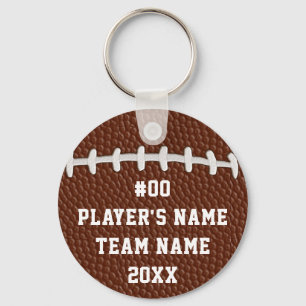 Cheap Personalized Football Gifts for Players BULK Keychain