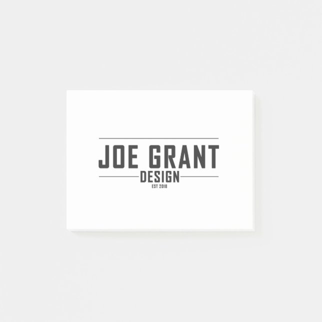 Cheap Personalized Items Post-it Notes (Front)