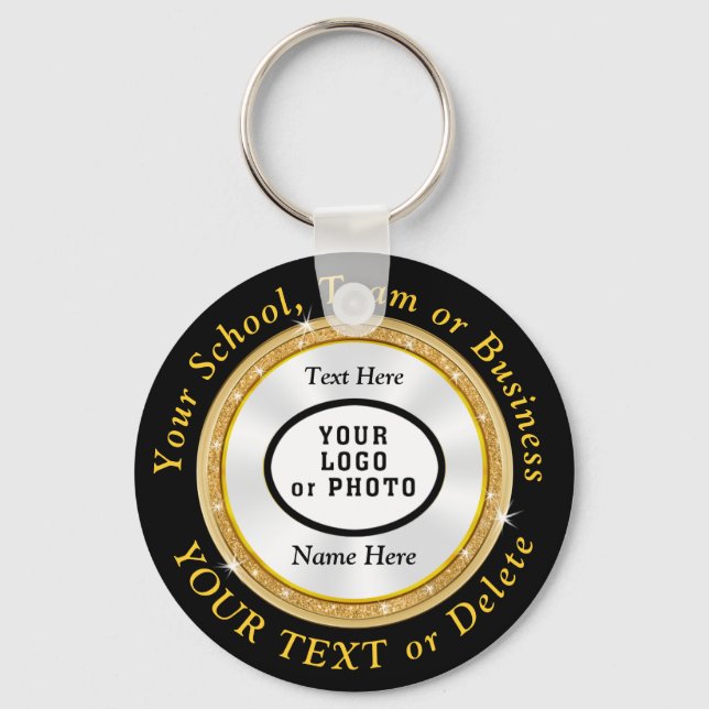 Cheap Personalized Keychains in BULK in Any COLORS (Front)